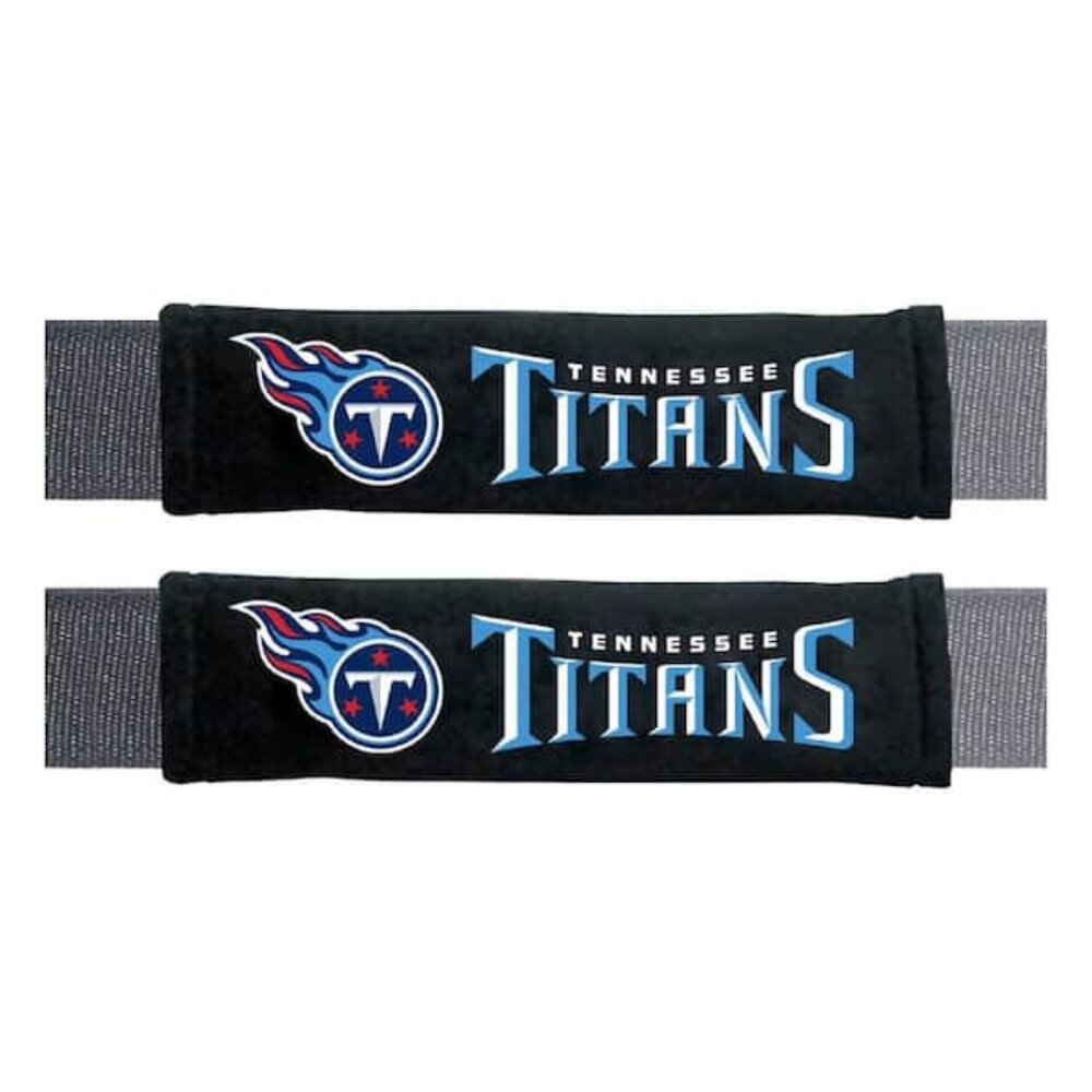 🏈🆕 TENNESSEE TITANS SEATBELT SHOULDER PADS - 2 PACK - UNISEX